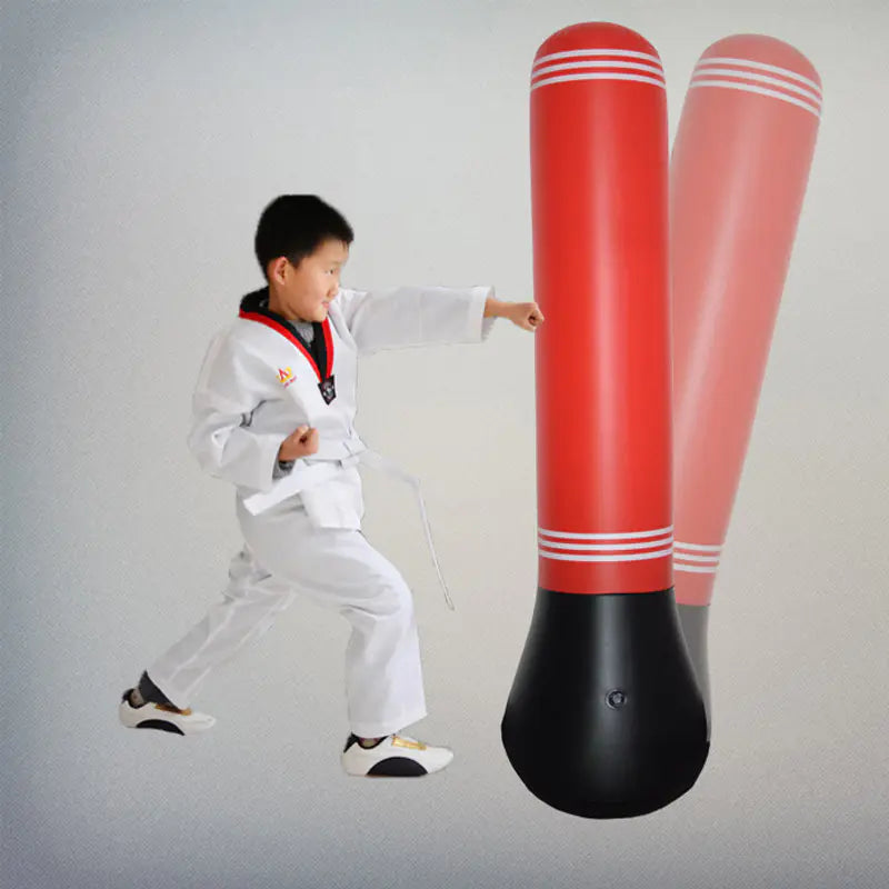 Inflatable Stand-Up Punching Bag for Stress Relief